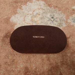 Tom Ford brown sunglasses case